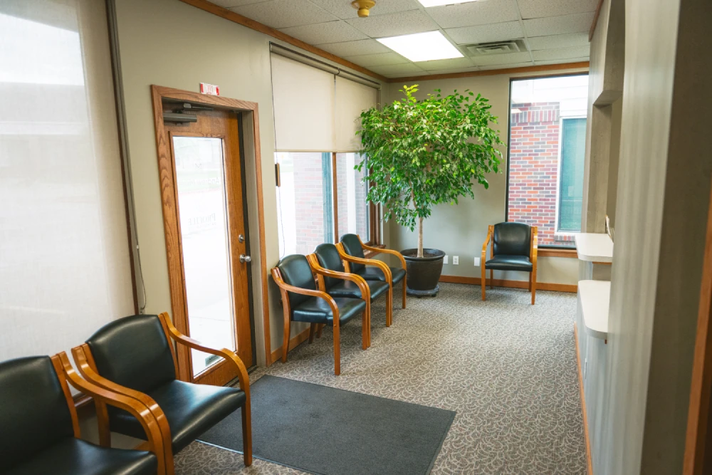 lobby of andrew miller family dentistry